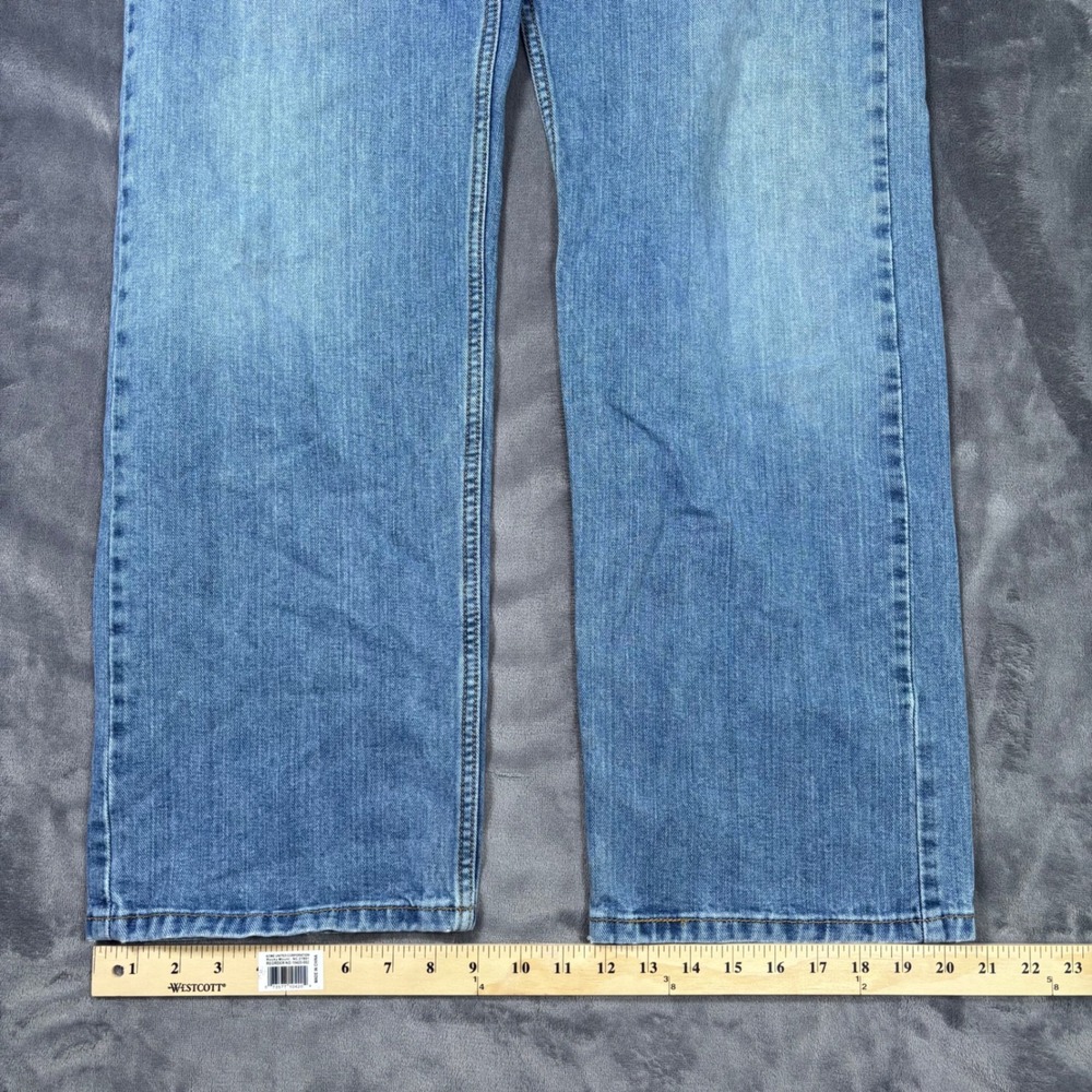 Levis 559 Mens Relaxed Straight Leg Jeans Medium Wash Blue 33x34 005590754 - Picture 6 of 11
